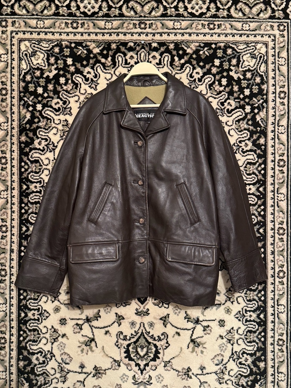 Kenneth Cole Reaction leather jacket